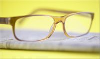 glasses on paper glasses on paper